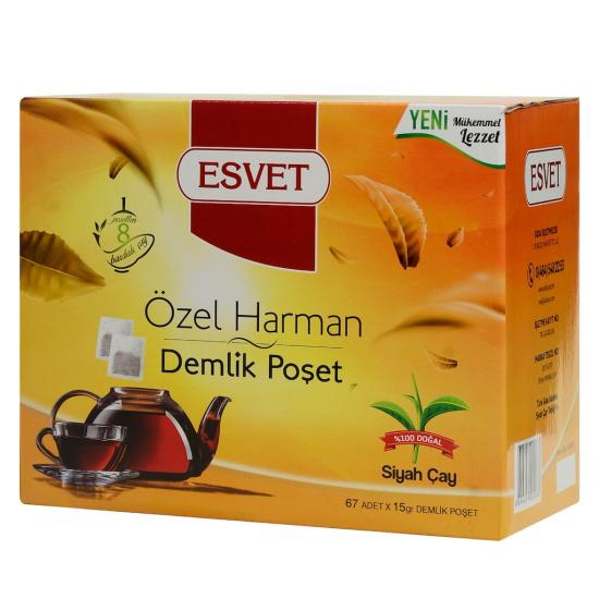 Esvet Özel Harman Demlik Poşet Çay - 1 Kg